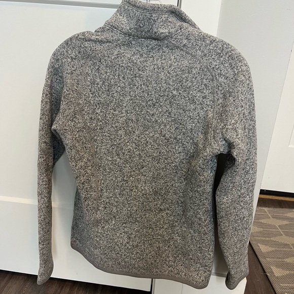 Patagonia Women's Better Sweater 1/4-Zip Fleece in Birch White - Picture 2 of 3